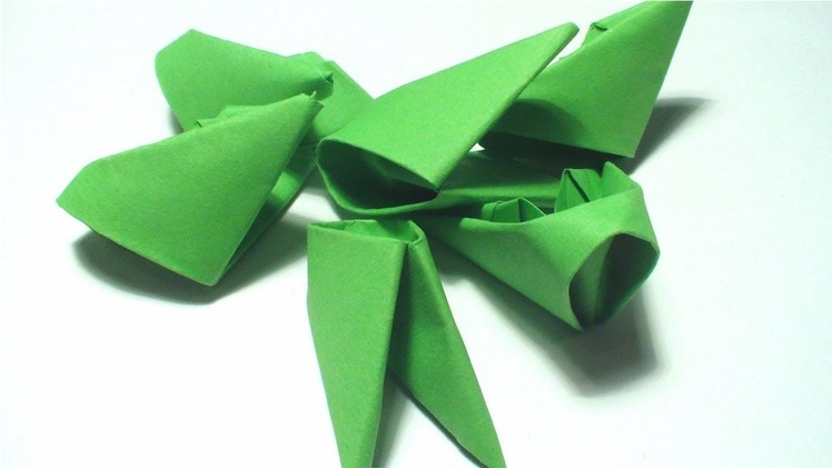How to fold 3d origami pieces faster