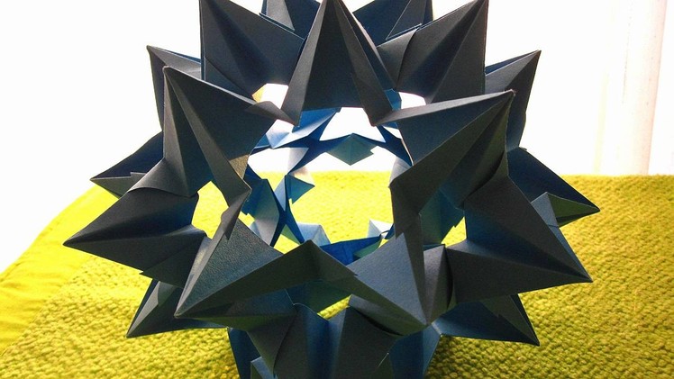 How to fold: Kusudama Omega Star by Valerie Vann