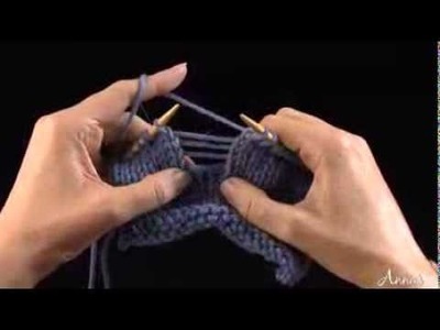 How to Knit the Drop Stitch -- Free Knitting Tutorials From Annie's
