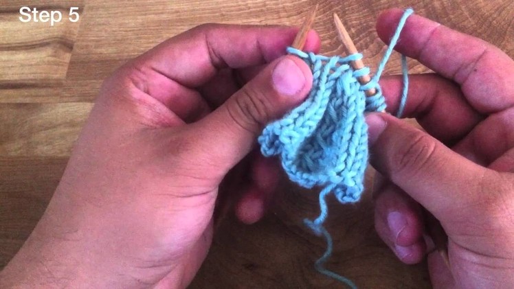 How to Knit the Slip Slip Slip Knit Double Decrease (SSSK)