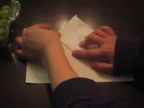 How to make a origami envelope