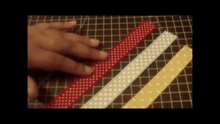How to Make Ribbon Bookmark