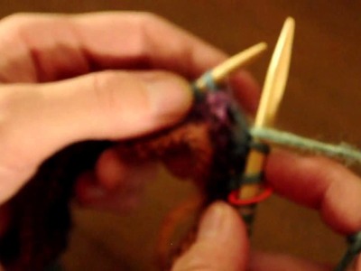Knitting a Mitered Square in Mochi Plus