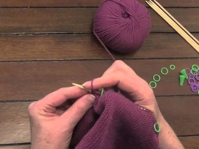 Knitting the Cloche Hat: Lesson 5