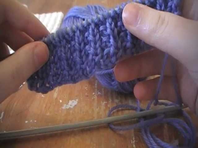 Learn to Knit: Mistake Rib