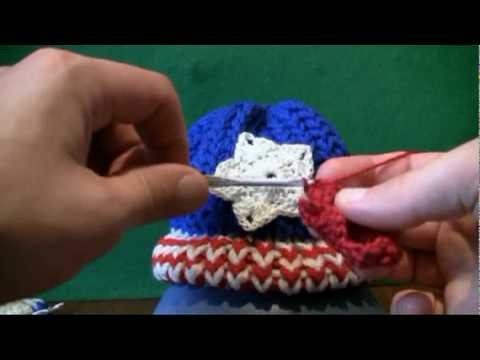Left Hand: Mini Crochet Stars