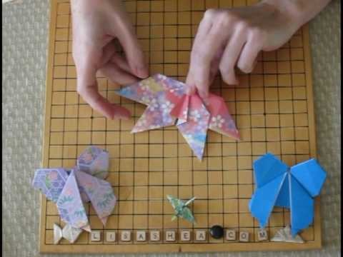 Origami Butterfly Instructions