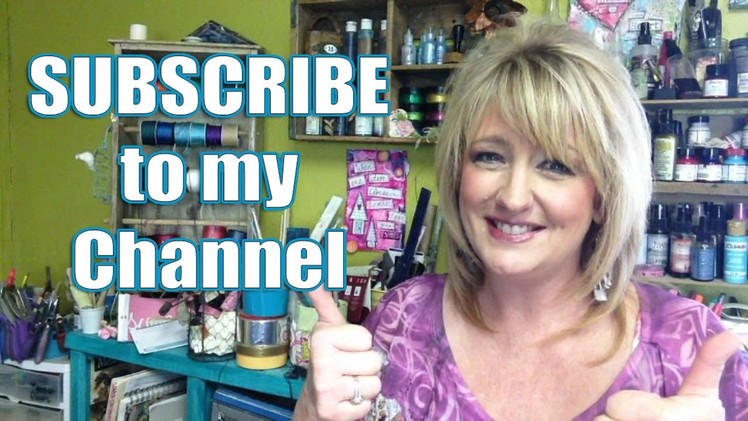 Subscribe - Upcycle, DIY, Jewelry Making and Crafts - Linda Peterson Creative Life TV