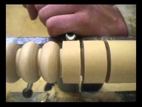 Turning a bead on the lathe