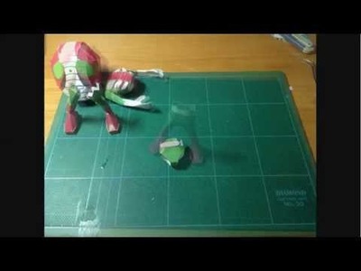Chibi Mask Rider V3 Papercraft