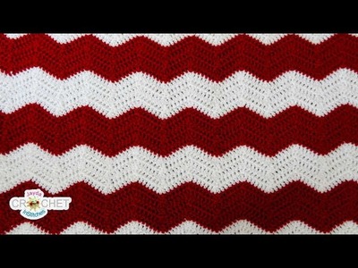 Crochet Chevron, Ripple, Zig Zag, Wave Pattern