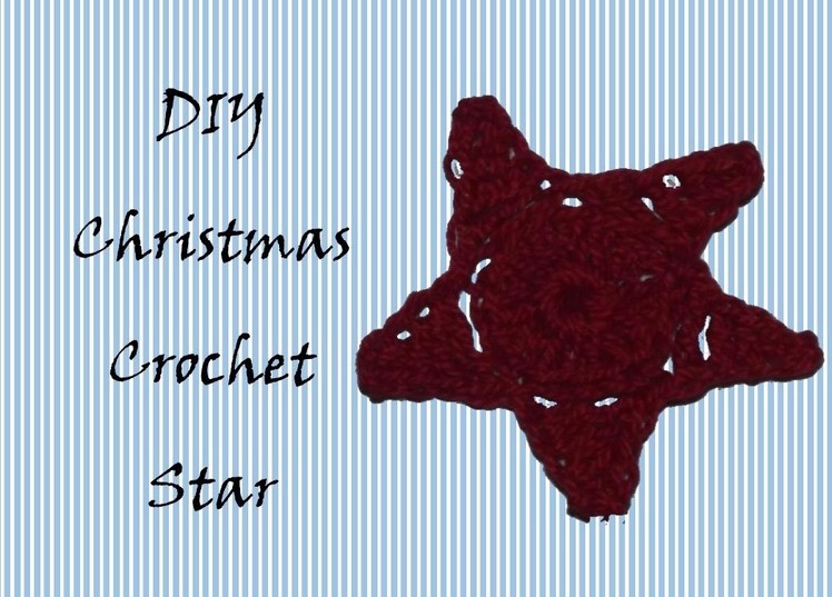 Crochet  Christmas Star -  Stella all'Uncinetto per Natale (ENG SUBS)