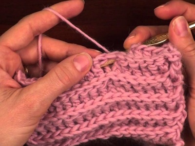 Crochet Stitch Variations: Back Post Half Double Crochet