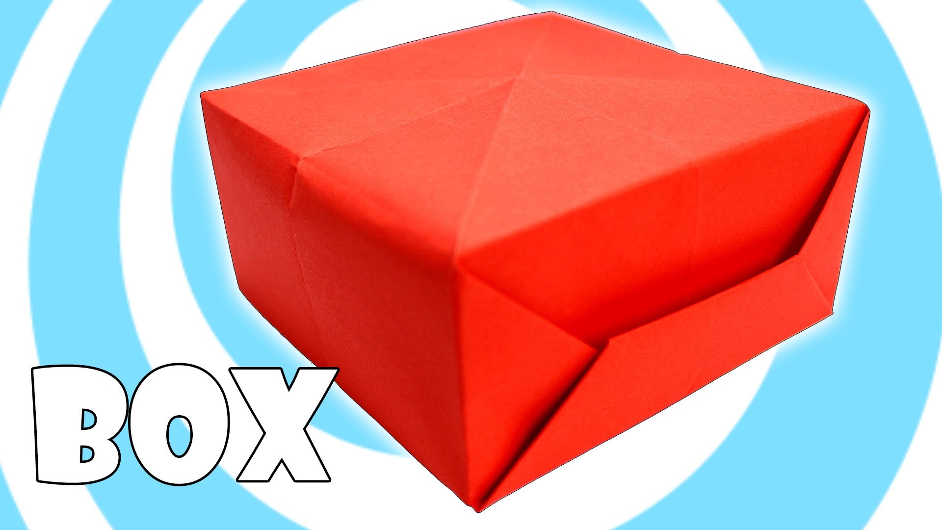 Diy Printing Paper Origami Box Instructions