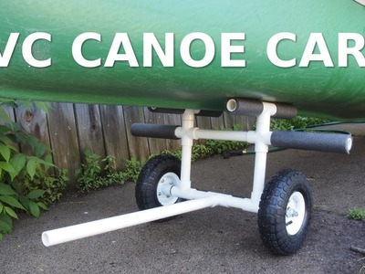 DIY PVC Canoe.Kayak Cart
