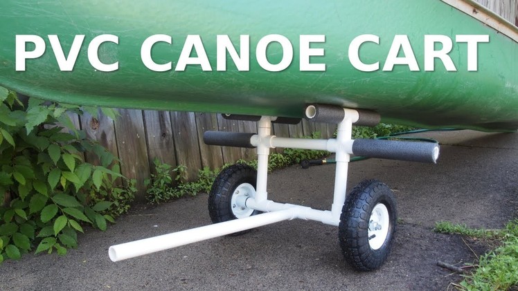DIY PVC Canoe.Kayak Cart