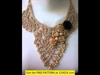 Easy crochet necklace free patterns