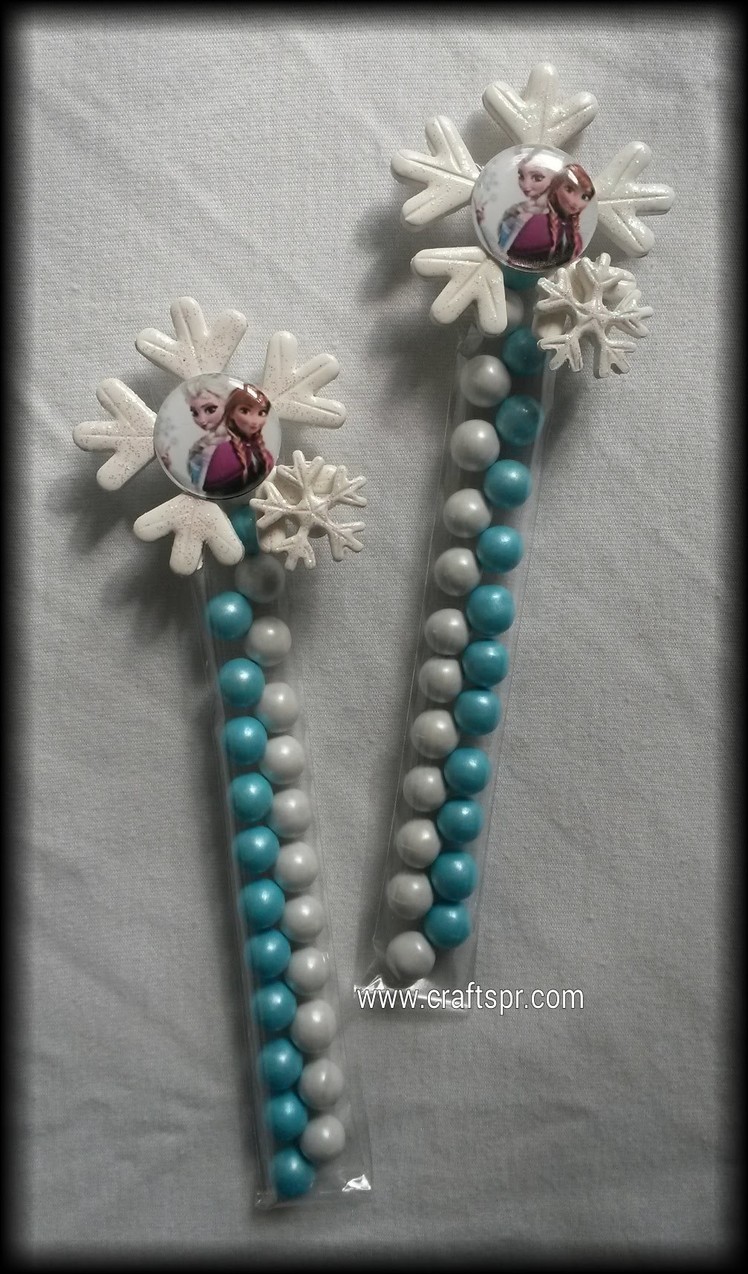 Frozen Wands DIY part 1 (Diorizella Events and Crafts)