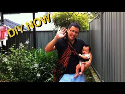 How to Carry a Baby Using a Sarong - DIY Now