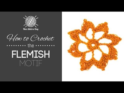 How to Crochet the Flemish Motif
