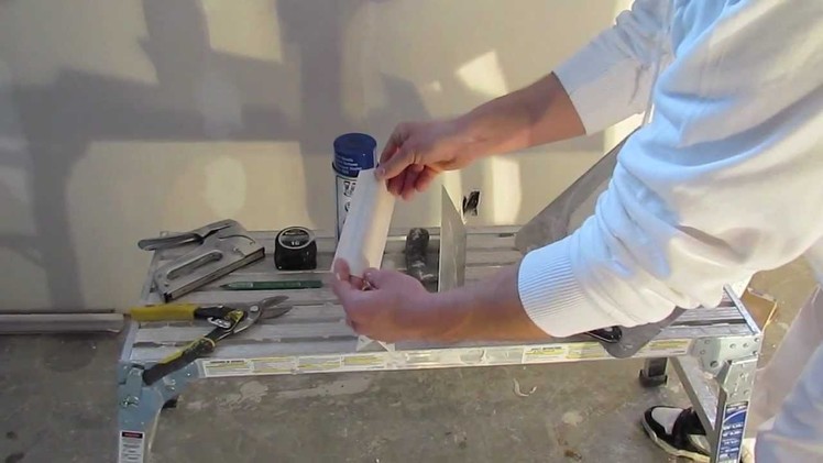 How to Install A Bullnose.Round Corner Bead. .In Depth Tutorial