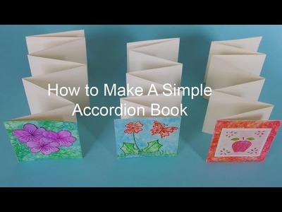 How to Make A Simple Accordion Book