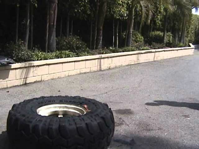 How to mount tires with lighter fluid