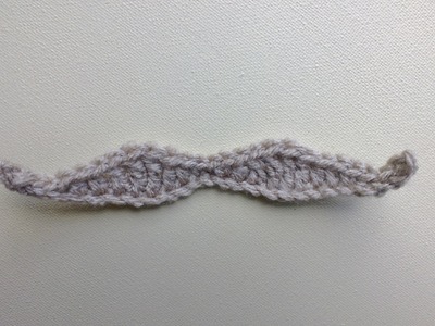 Slim Mustache Crochet Tutorial