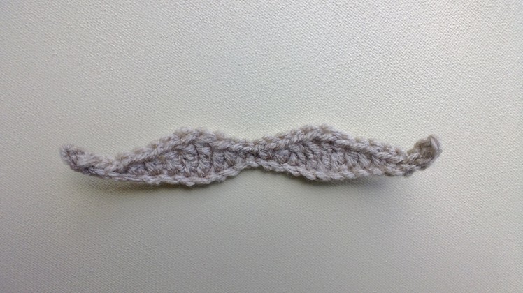 Slim Mustache Crochet Tutorial