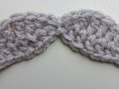 Wide Mustache Crochet Tutorial