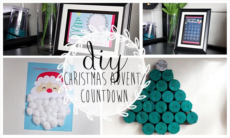 ❄ {XMAS 2014} DIY; Christmas Countdowns. Advent Calendar! ❄