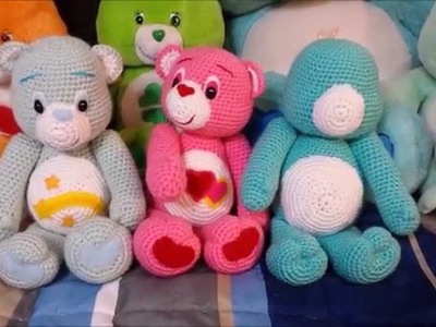 Amigurumi crochet Care Bear tutorial part 4