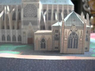 Cathédrale Notre-Dame de París papercraft