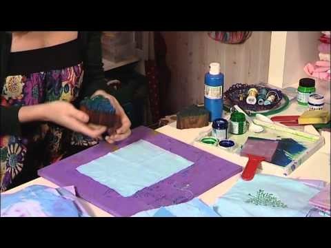 Christmas crafts - how to make Place Mats