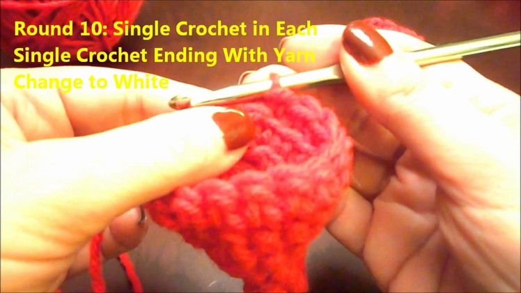 Crochet a Fashion Doll or Xmas Tree Santa Hat