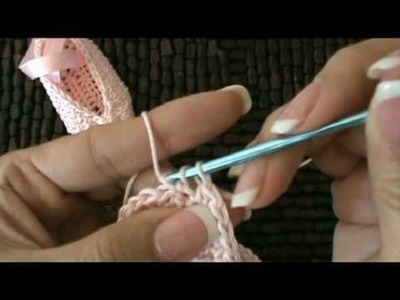 Crochet Baby Ballet Slippers #2