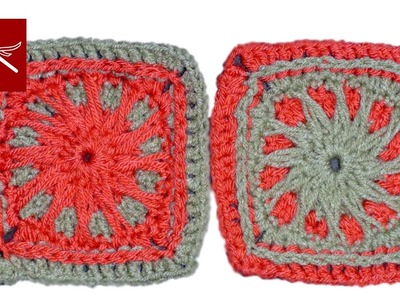 Crochet Granny Square Sun Beam Crochet Geek