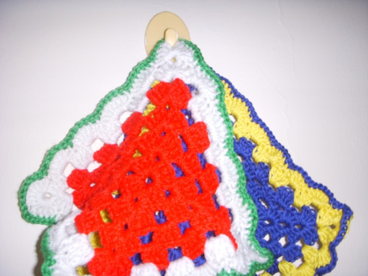 Crochet Pot Holder Part-1