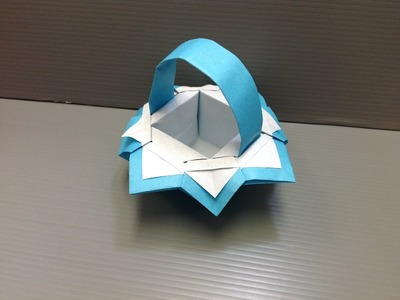 Daily Origami: 112 - Fancy Basket