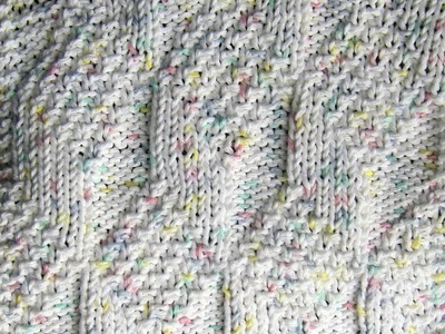 Diamond and Lozenge Dishcloth Knit Along  Part Five