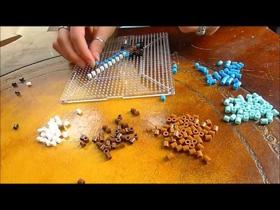 Diamond Sword Perler Beads