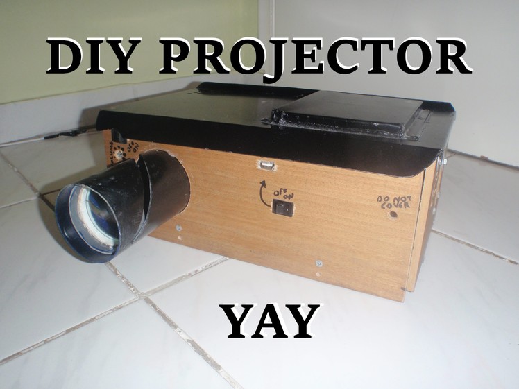 DIY Homemade Multimedia Projector