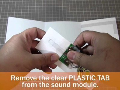 DIY. HOW TO: Make a Musical Greeting Card (with sound module)