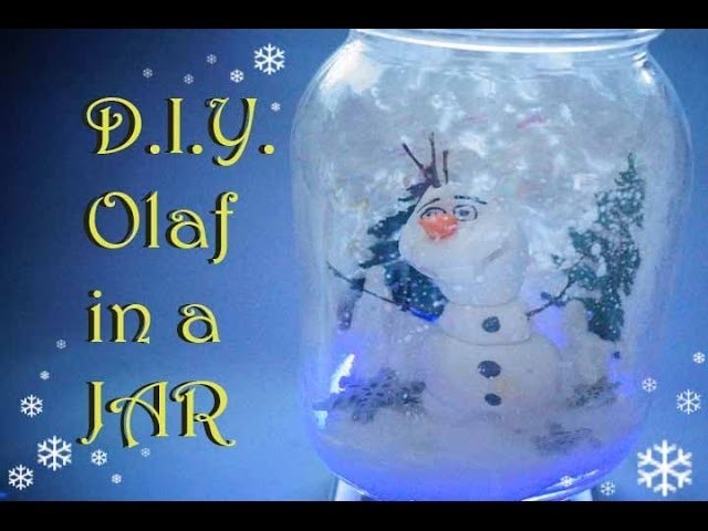 Do you want to build a SNOWMAN? DIY OLAF! | Liana