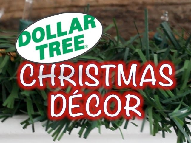 DOLLAR TREÉ CHIC CHRISTMAS DECORATIONS! | DIY