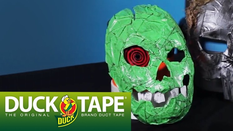 Duck Tape Crafts: How to Make a Halloween Mask