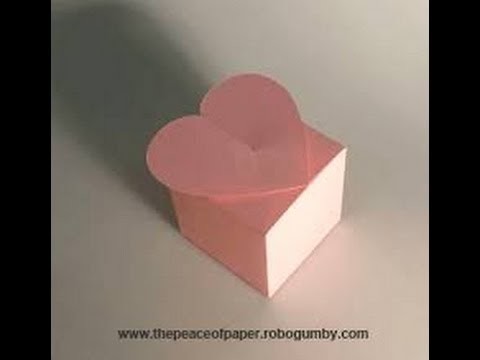Easy Father's Day craft: heart shaped box (howto)
