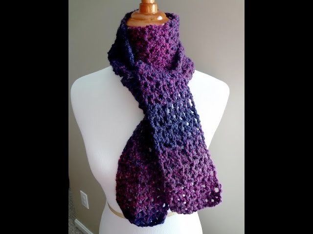 Episode 10: How to Crochet the Blueberry Pie Scarf