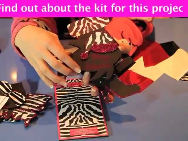 Funky Festive Zebra Christmas Card Making Scrapbooking Decorate Baubles - Tonertex Foils