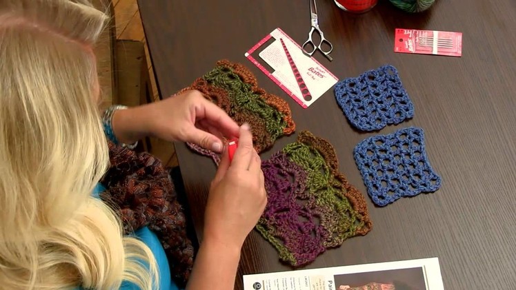 How to do a Gauge Swatch for Crochet from Red Heart